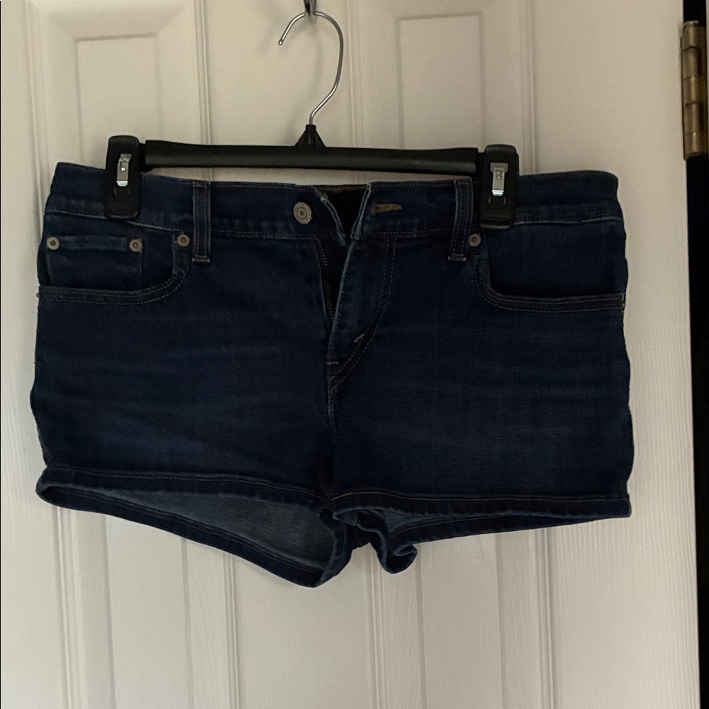 Levi’s Dark Blue Denim Shorts